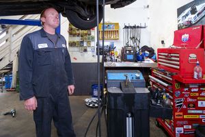 Flushing and changing the transmission fluid.